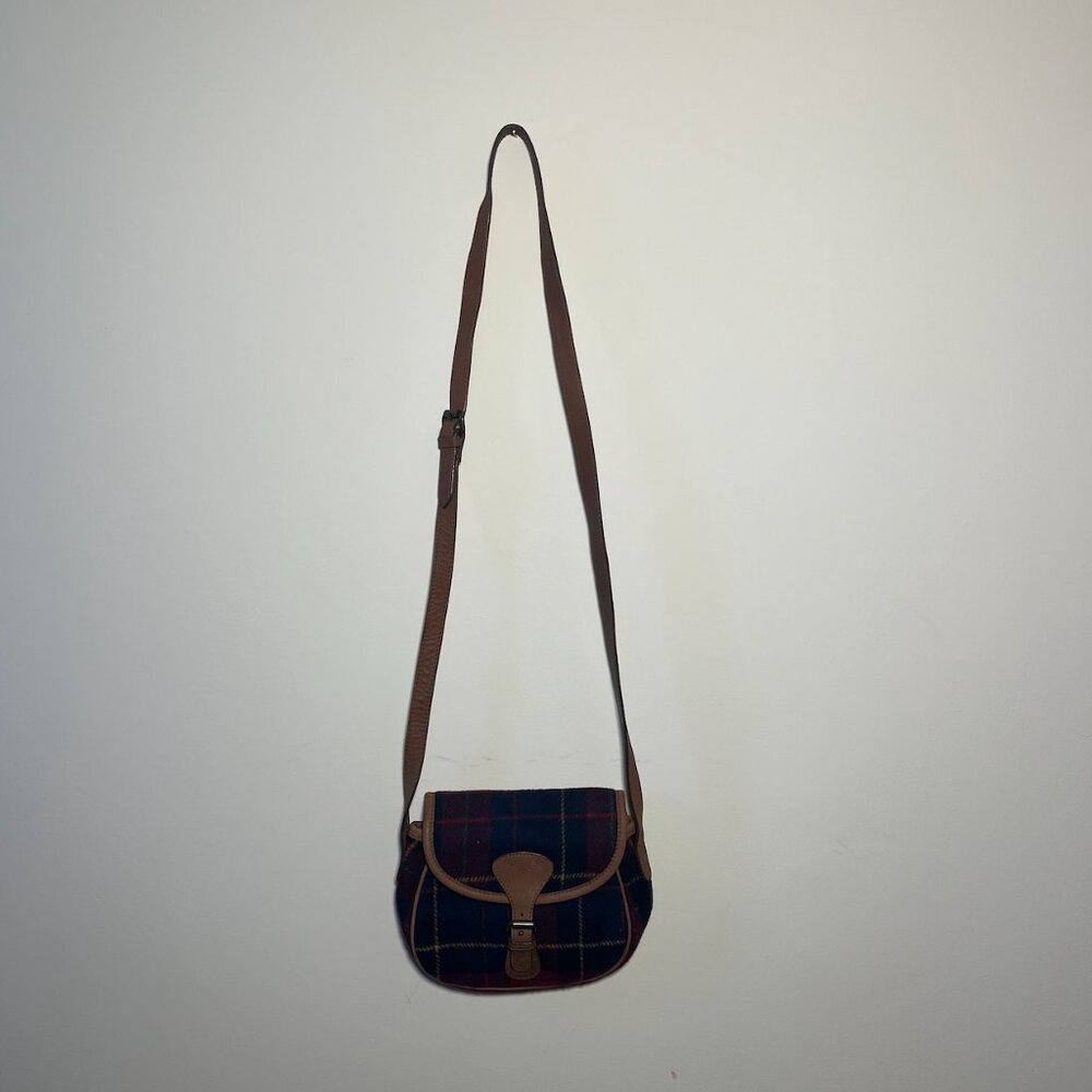 Jack Wills Plaid Crossbody Bag